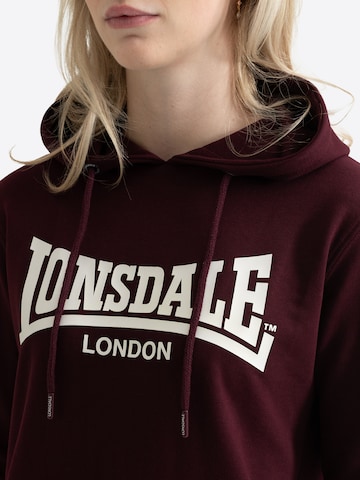 LONSDALE Свитшот 'Flookburgh' в Красный