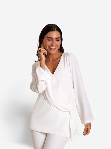 THE-ARE - Chaqueta de entretiempo en blanco: frente