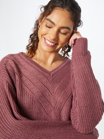 ABOUT YOU Sweater in Red