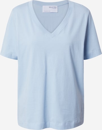 SELECTED FEMME Shirts i blå: forside