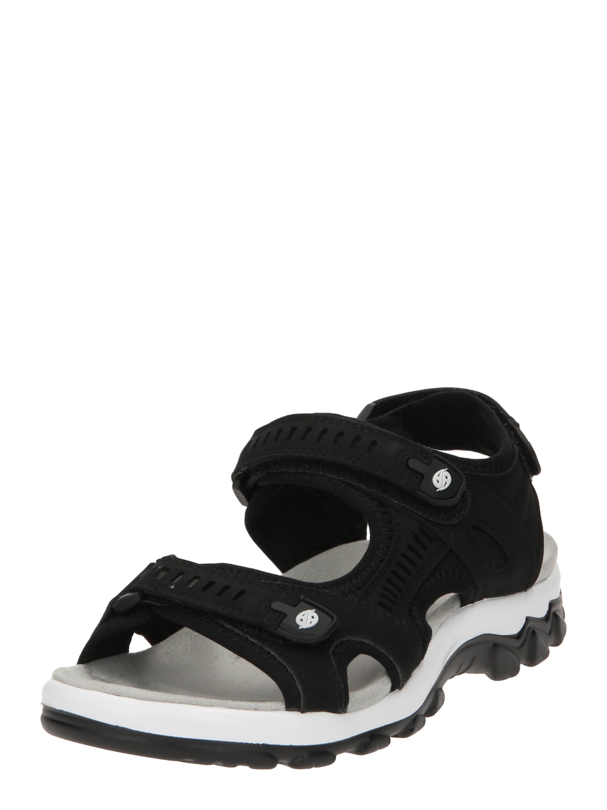 Sandales Dockers by Gerli en noir : devant