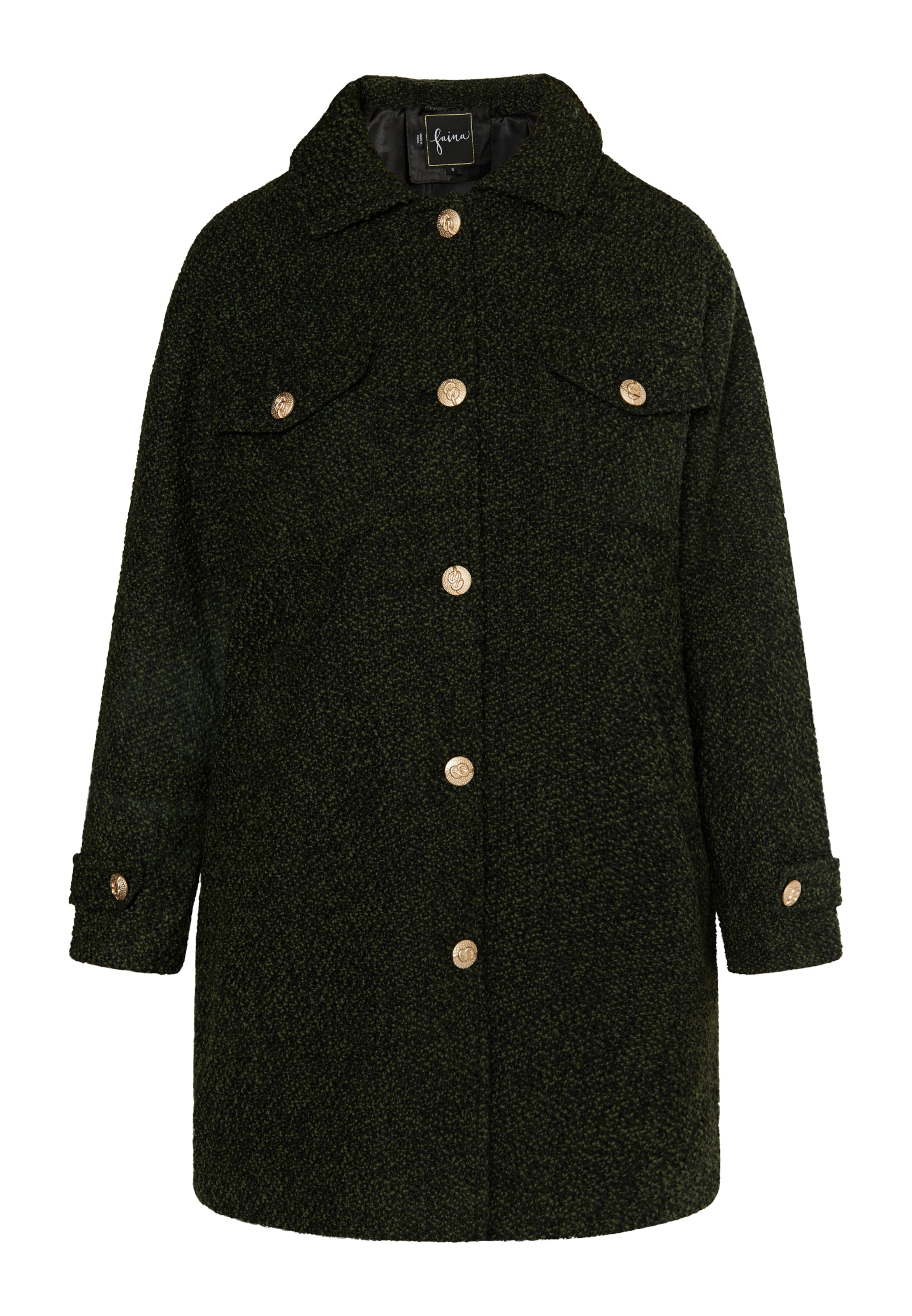 faina Kevad-sügisjope 'Tuxe', värv roheline: eest vaates