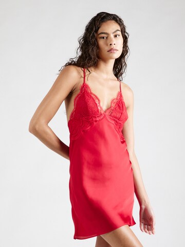 Hunkemöller - Camisa de noite 'Aldana' em vermelho: frente