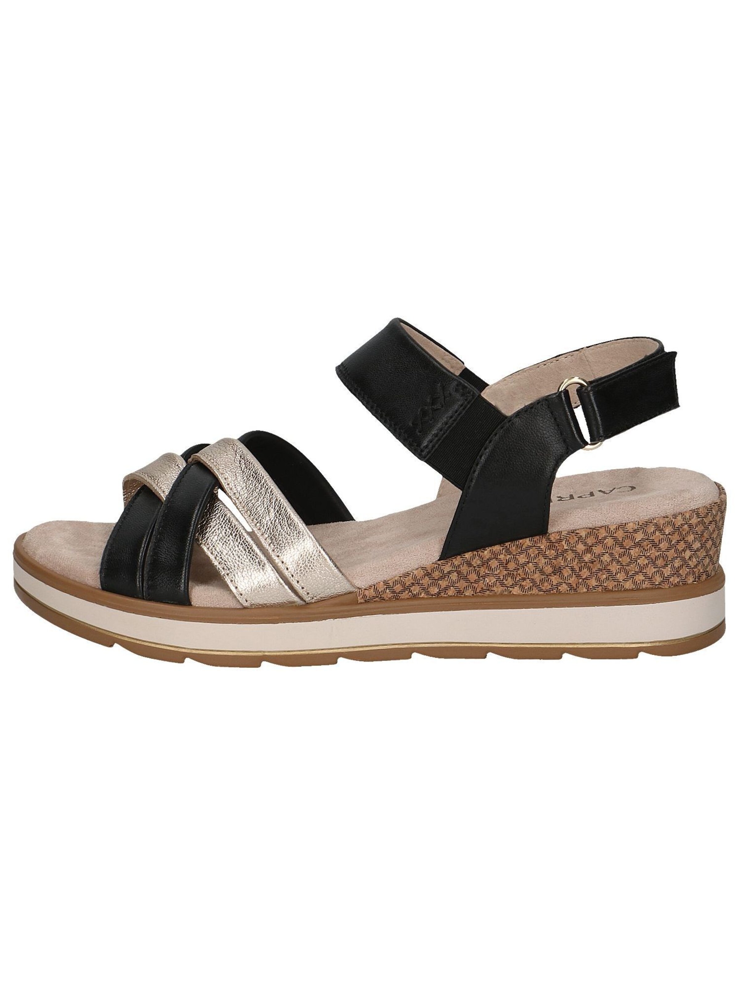 CAPRICE Sandaal in Zwart