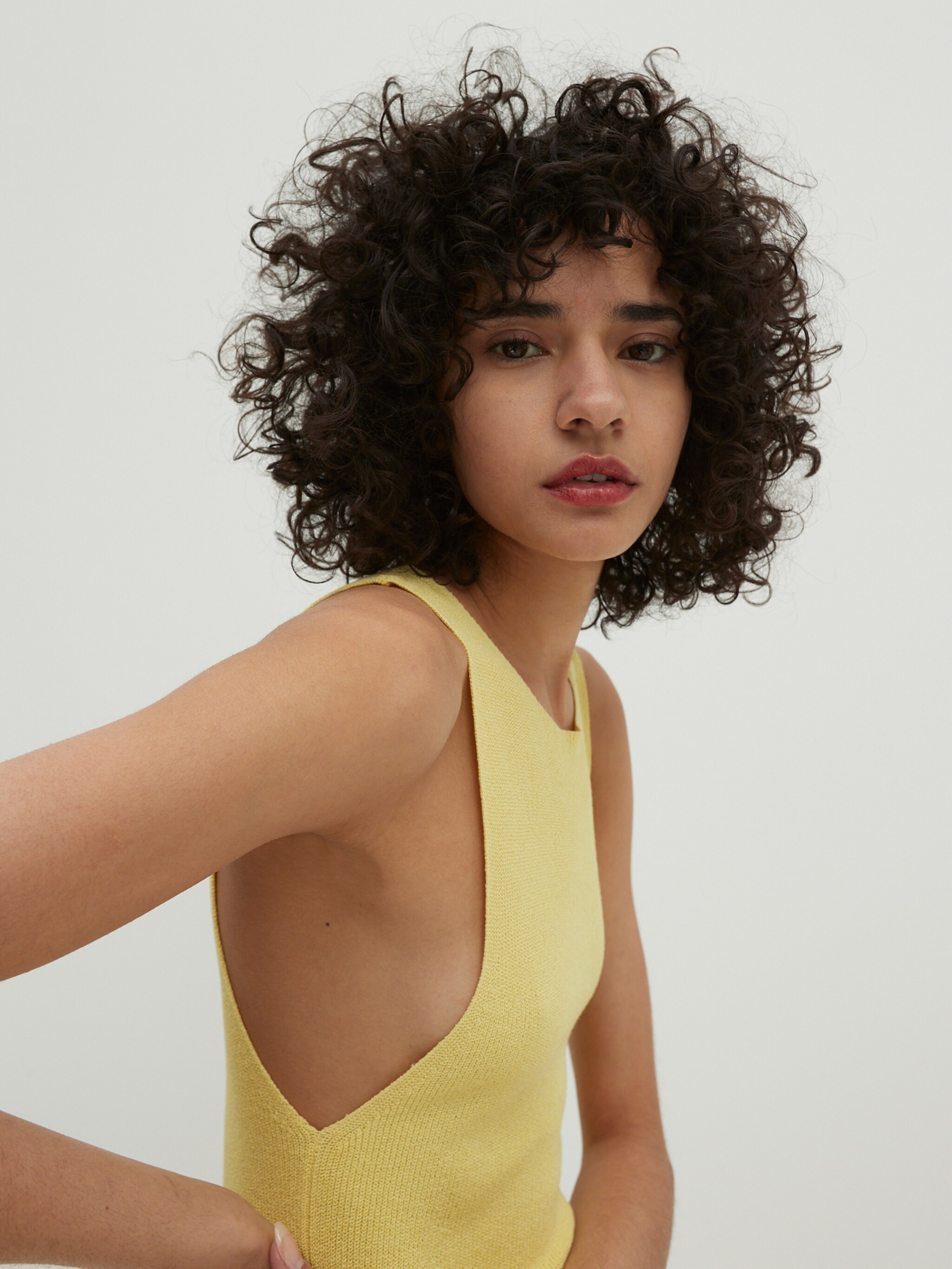 EDITED Produkte Kleid 'Leila' gelb
