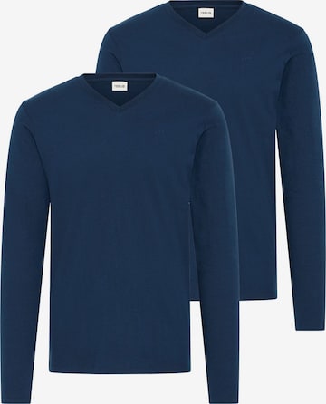 !Solid Shirt ' SDODIFAN ' in Blue: front