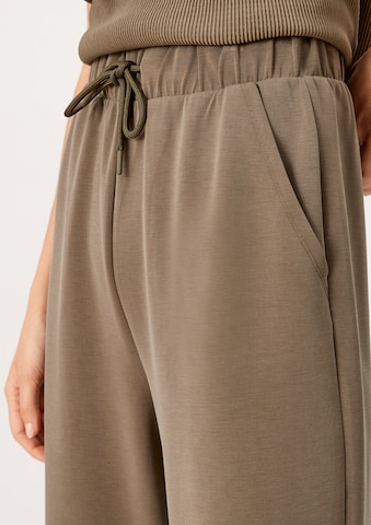 s.Oliver Wide leg Broek in Groen