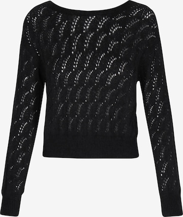 juoda DreiMaster Vintage Megztinis: priekis