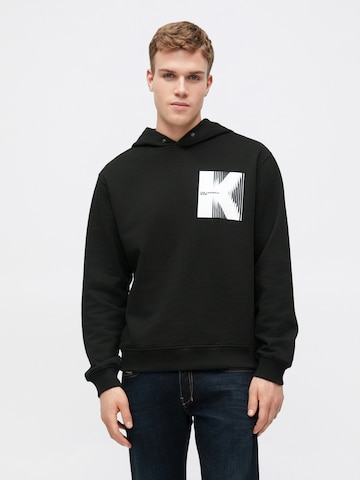 Sweat-shirt KARL LAGERFELD JEANS en noir : devant