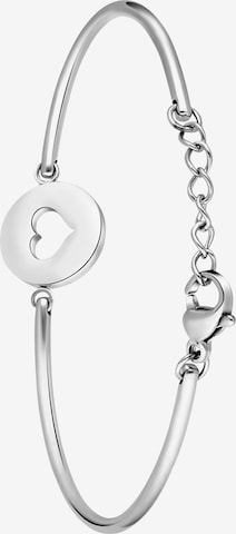 Lucardi Armband in Silber: Vorderseite