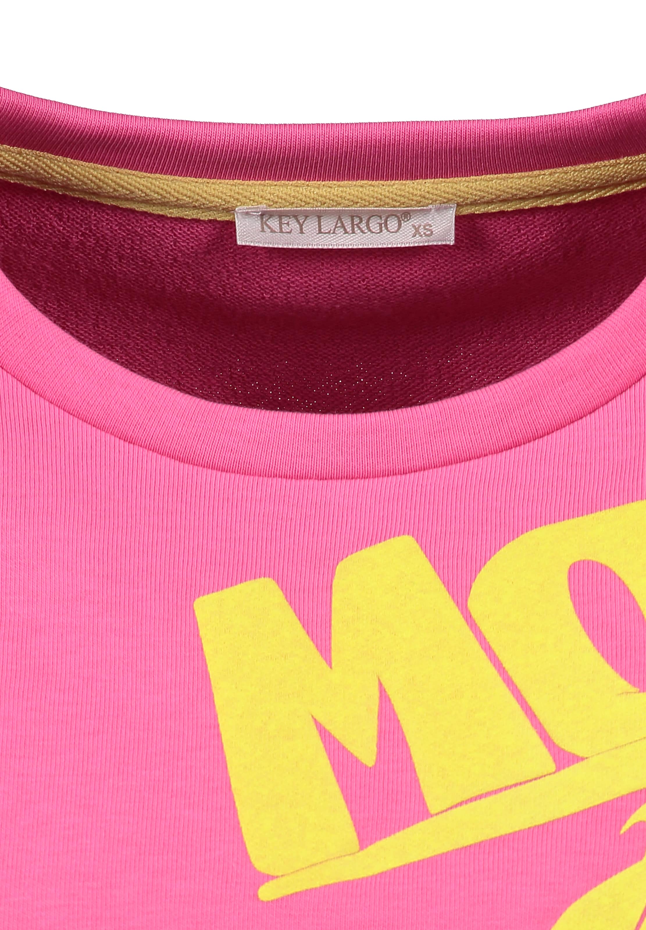 Key Largo Sweatshirt 'Move On' i pink