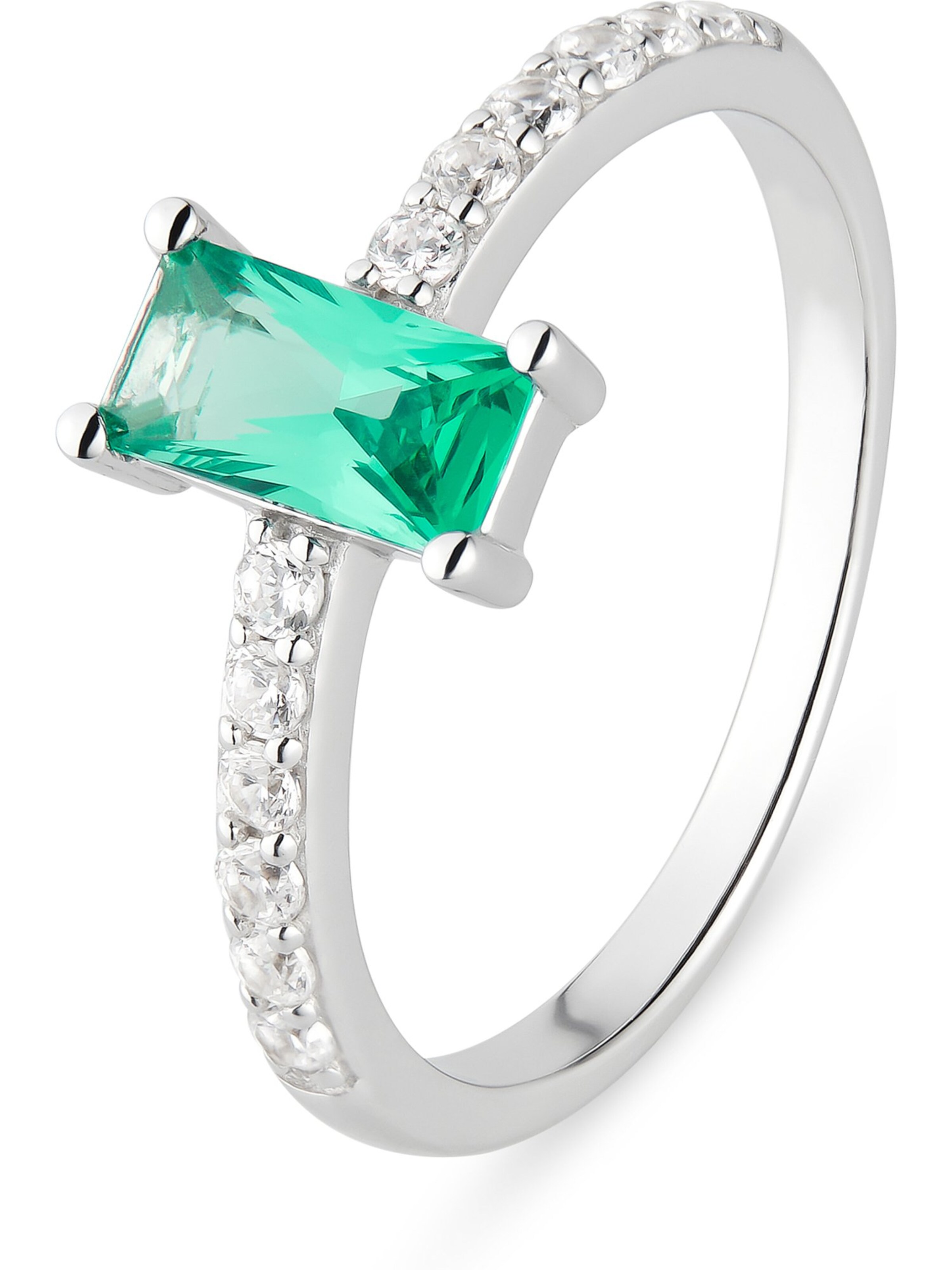 CHRIST Ring in Silver: front