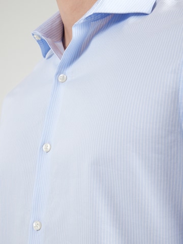 Calvin Klein Slim fit Zakelijk overhemd in Blauw