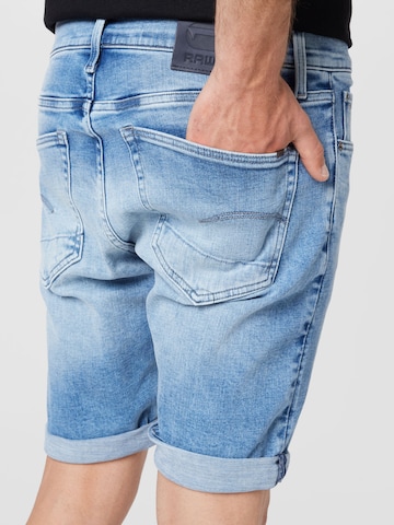 G-Star RAW Slimfit Shorts in Blau