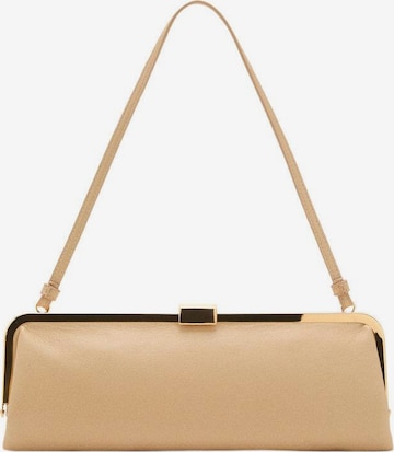 MANGO Clutch in Gelb: Vorderseite