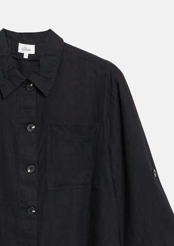 s.Oliver Bluse in Schwarz