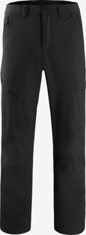 Regular Pantalon outdoor 'Achray' normani en noir : devant