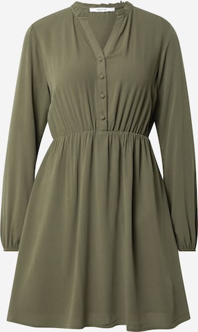 Robe-chemise 'Elenie' ABOUT YOU en vert : devant