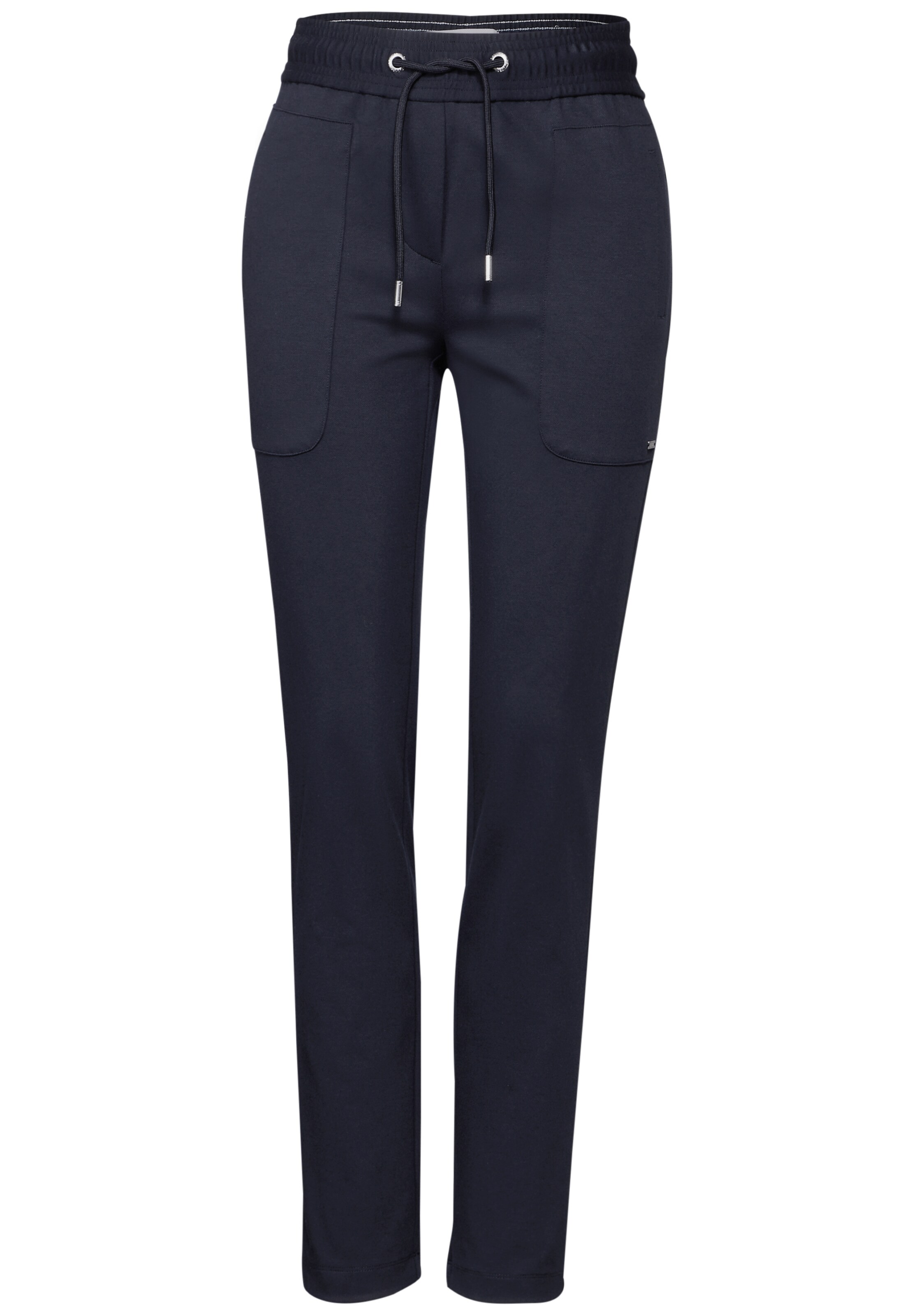 CECIL Slim fit Pants in Blue: front