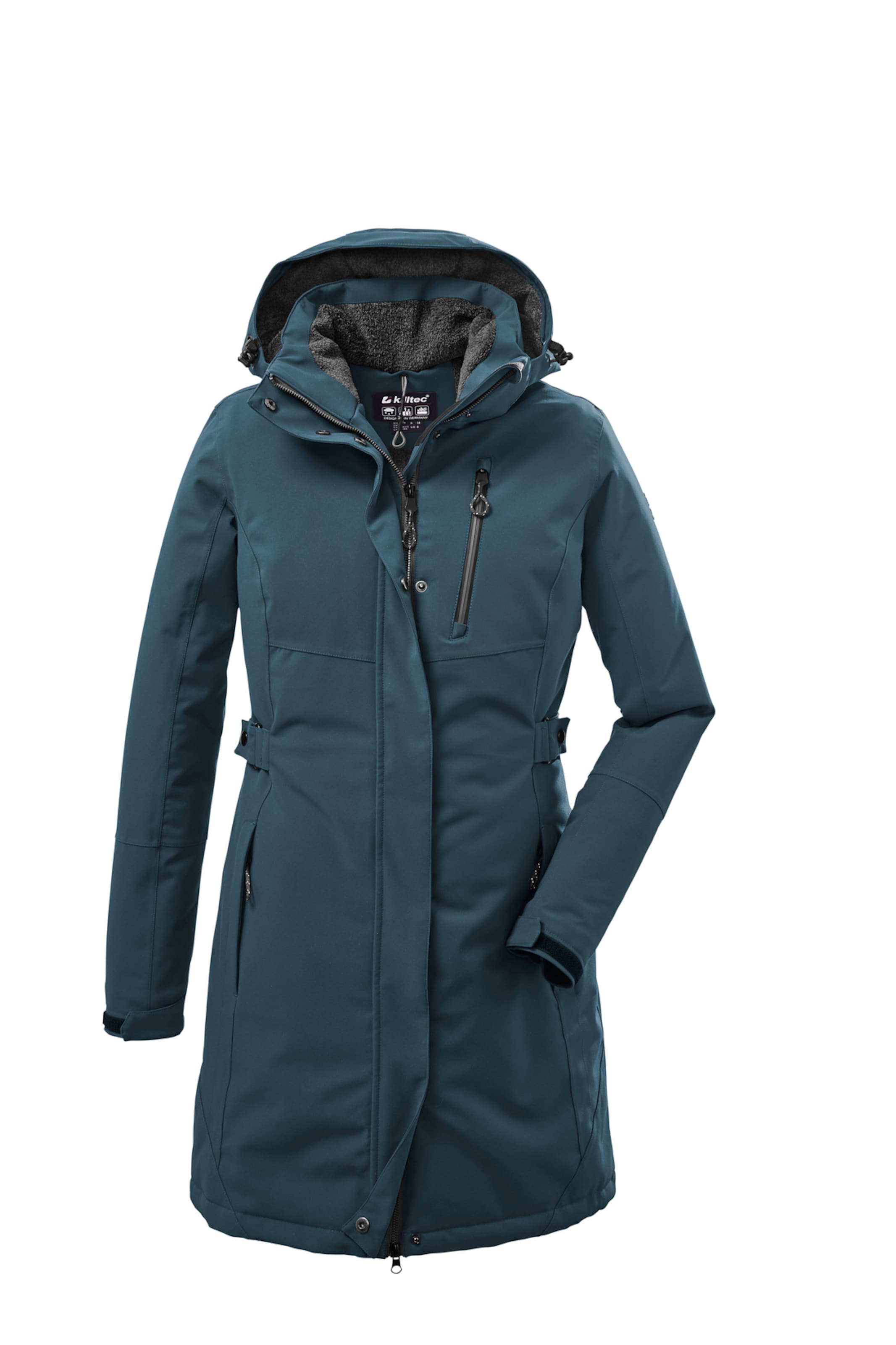 KILLTEC Performance Jacket in Green: front