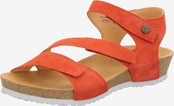 Sandales THINK! en orange : devant