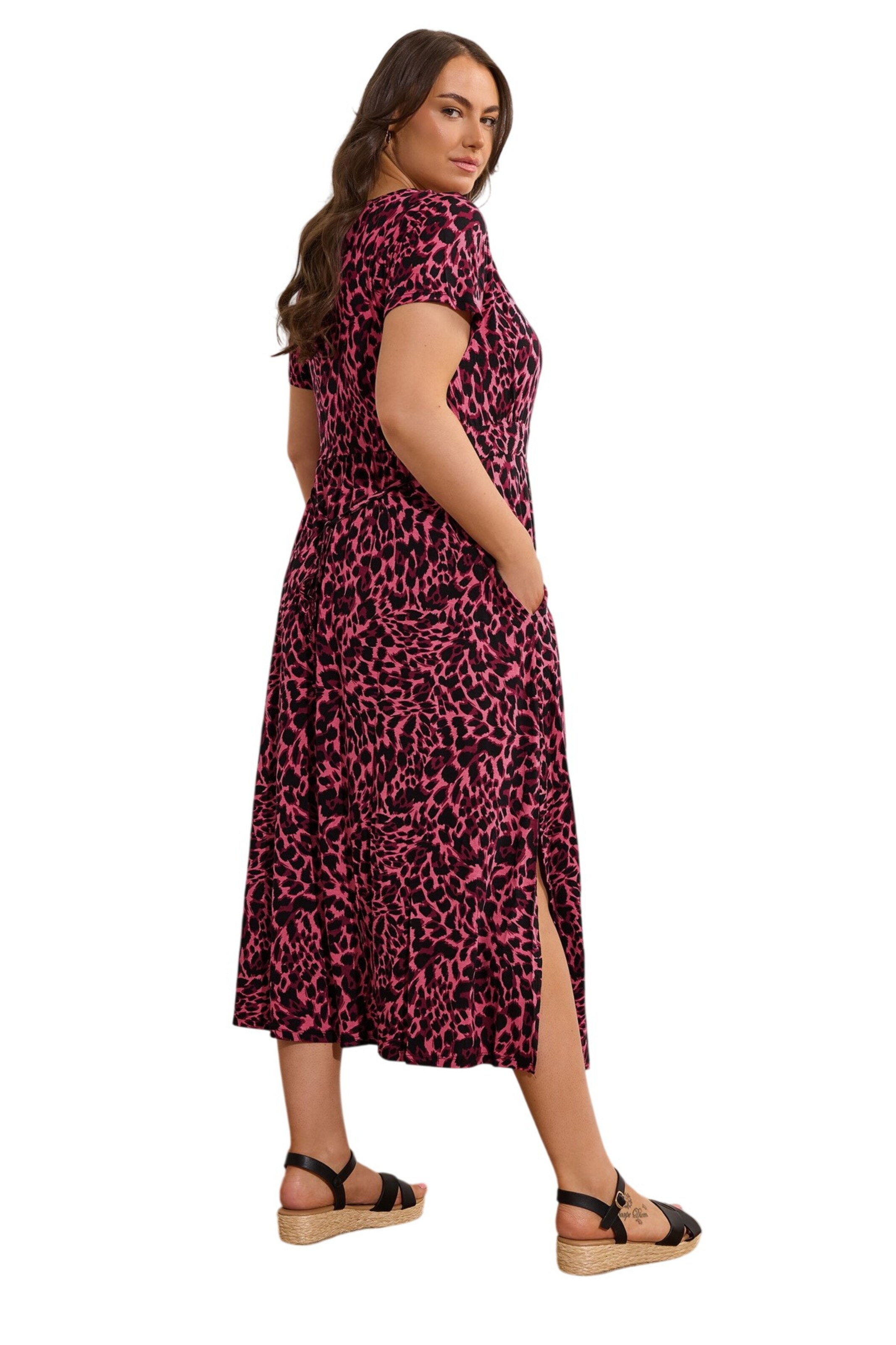 Stil Diva Kleid in Pink