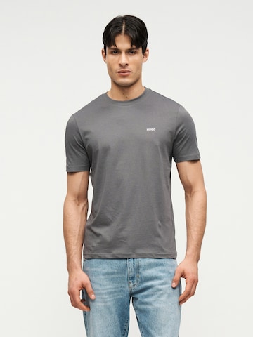 HUGO T-Shirt 'Dero' in Grau: Vorderseite