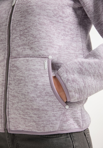 ICEBOUND Fleece jas in Lila