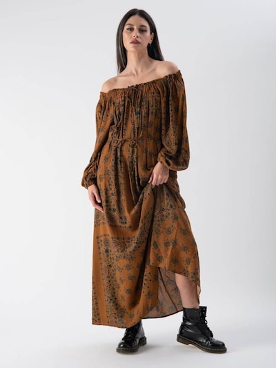 MND Kjole i camel, Produktvisning