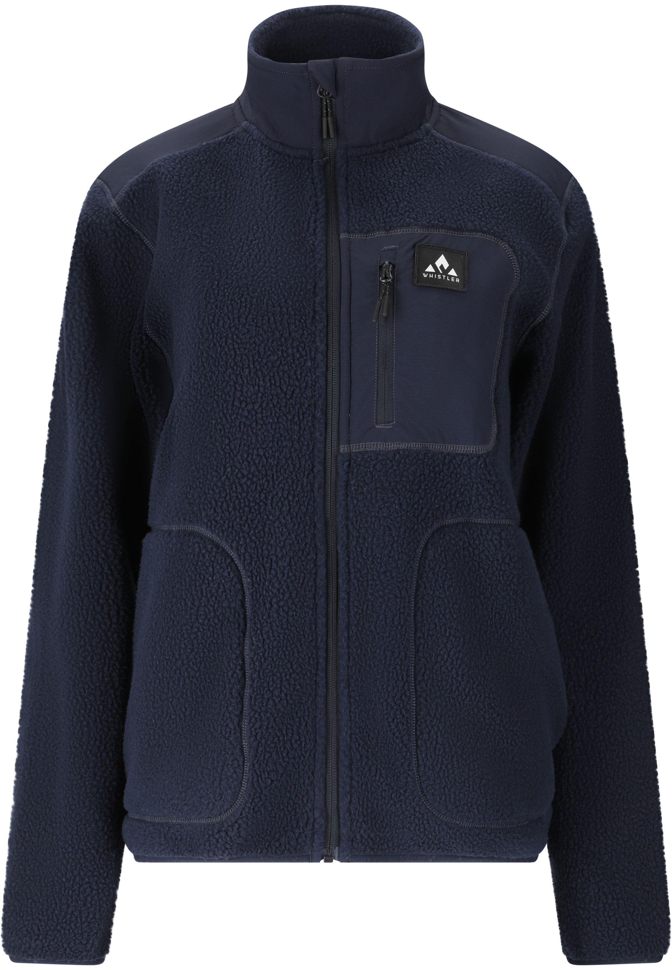 Whistler Fleecejacke 'Felis' in Blau: Vorderseite