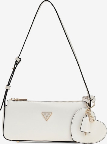 Sac bandoulière 'Isobel' GUESS en blanc : devant