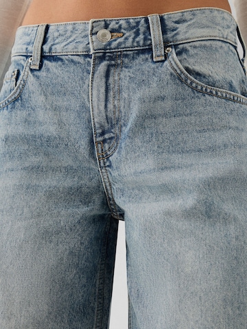 Bershka Bő szár Farmer - kék