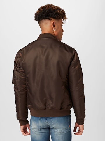 Veste mi-saison 'Airforce' Schott NYC en marron