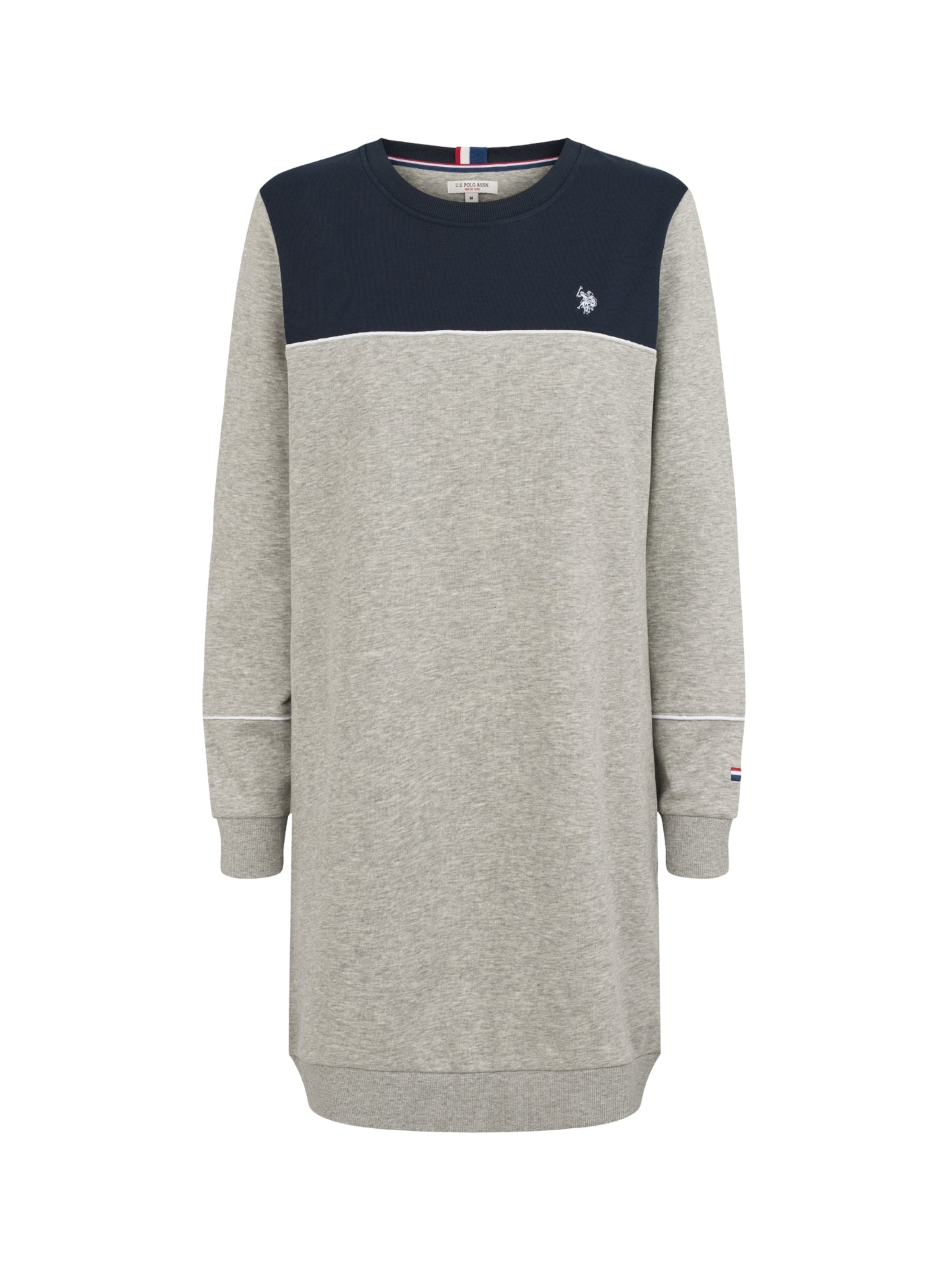 U.S. POLO ASSN. Mekko 'Katja' värissä harmaa: etupuoli