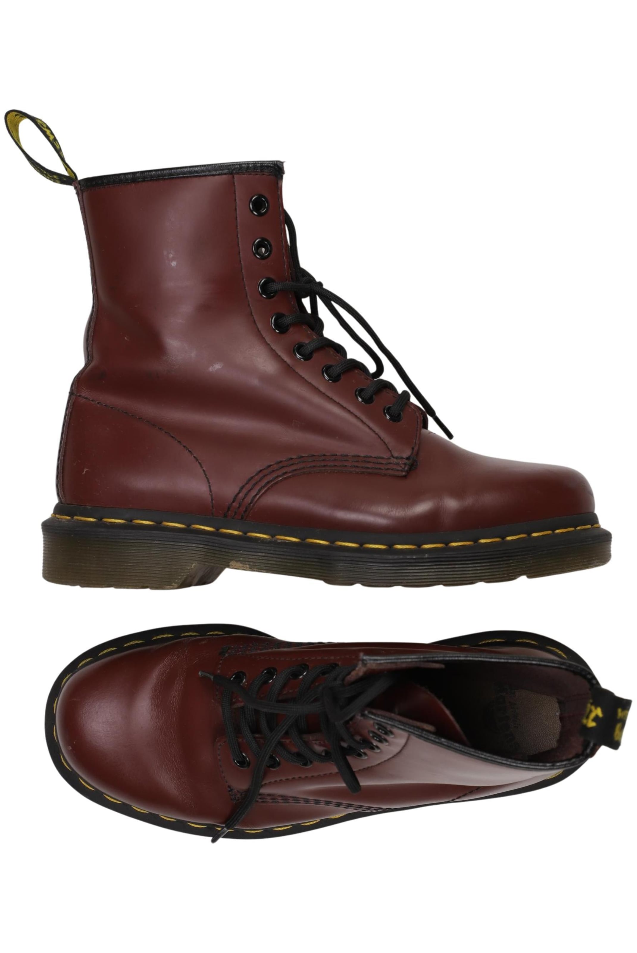 Dr. Martens Stiefelette 38 in Rot: Vorderseite