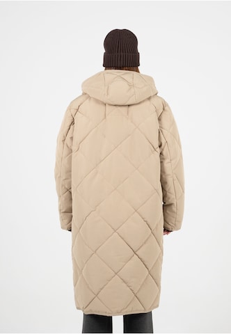 Parka invernale 'The Swiss Yuppie' di Prohibited in beige