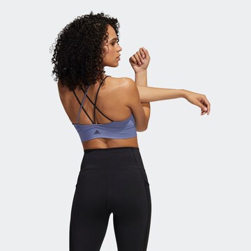 ADIDAS PERFORMANCE Bralette Sports Bra in Purple