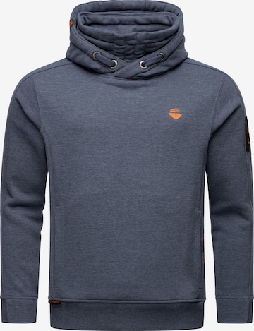 STONE HARBOUR Sweatshirt 'Emilio Eduardo' i blå: forside