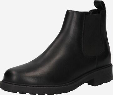 Boots chelsea 'Orinoco' di CLARKS in nero: frontale