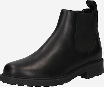 CLARKS Chelsea Boots 'Orinoco' in Black: front