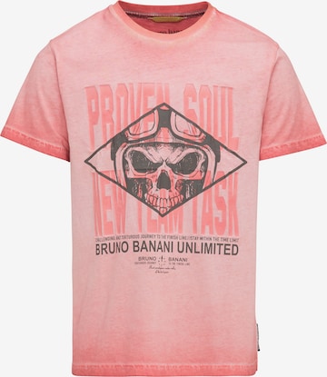 BRUNO BANANI T-Shirt 'Thomas' in Rot: predná strana