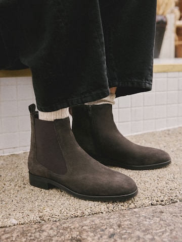 Next Enkellaarsjes 'Forever Comfort' in Bruin