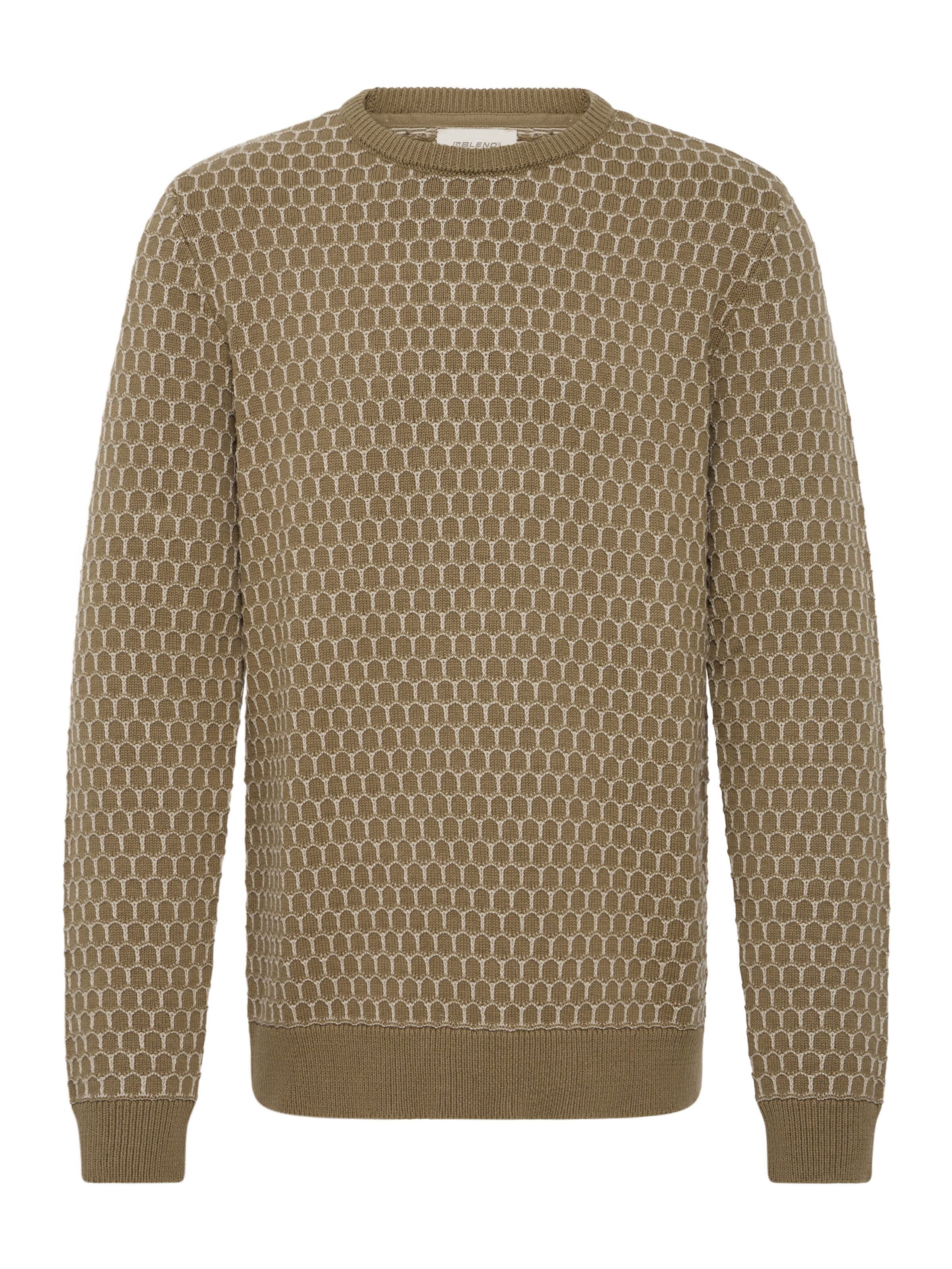 BLEND Sweater 'Dong' in Brown: front