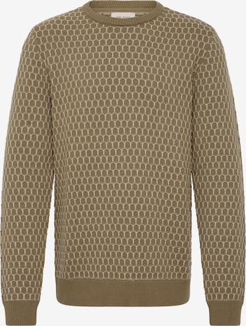 BLEND Sweater 'Dong' in Brown: front