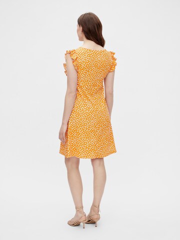 MAMALICIOUS Summer Dress in Orange