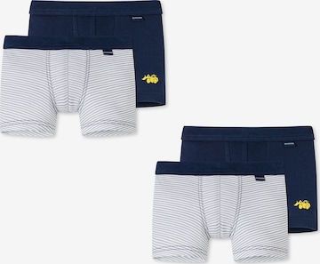 SCHIESSER - Calzoncillo en azul: frente