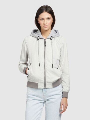 khujo Between-Season Jacket 'Persee' in White: front