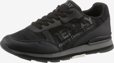 REPLAY Sneaker in grau / schwarz, Produktansicht