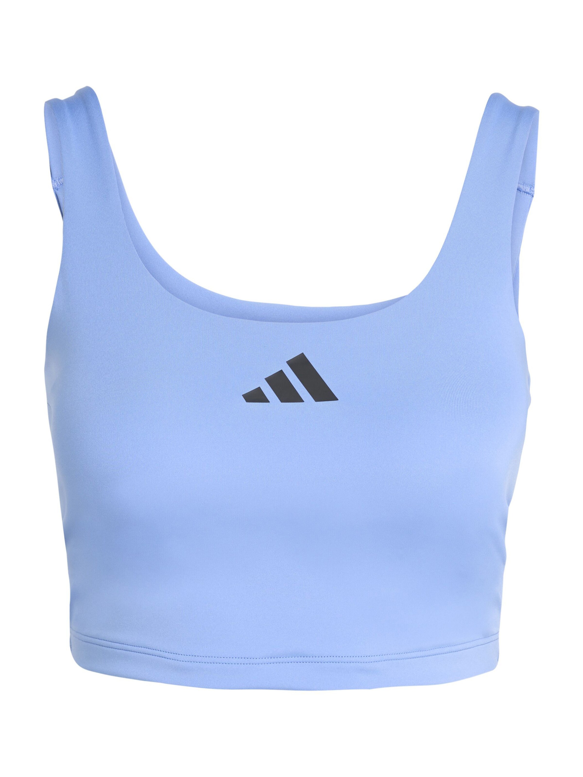 zils ADIDAS PERFORMANCE Sporta krūšturis 'Power': no priekšpuses