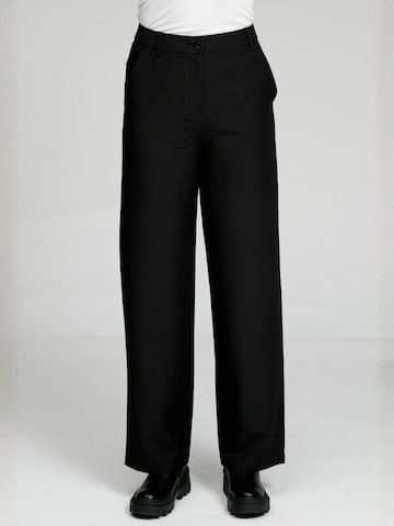 TEESHOPPEN Regular Trouser ' Klassiske ' in Schwarz